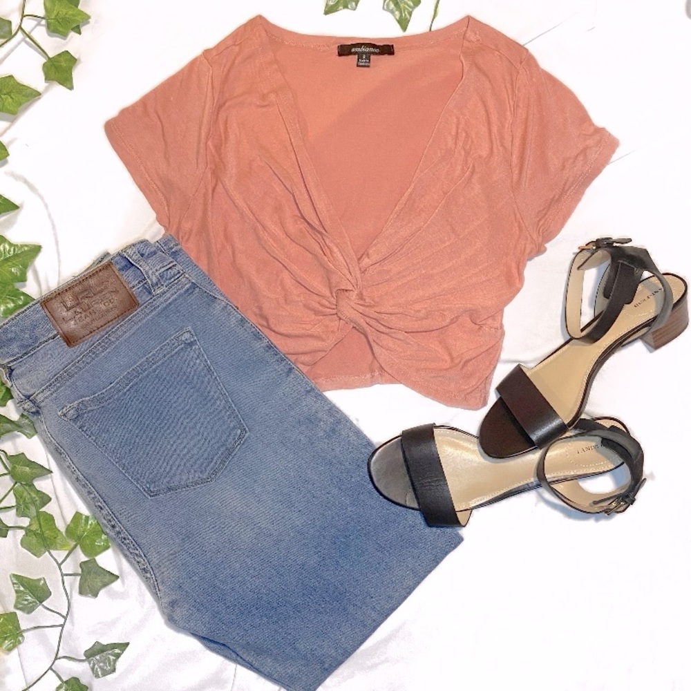 Pink Crop Top